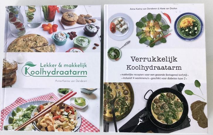 van Denderen- Verrukkelijk Koolhydraatarm/Lekker Makkelijk, Boeken, Kookboeken, Zo goed als nieuw, Gezond koken, Ophalen of Verzenden