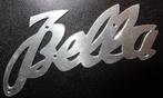 Zundapp Bella Aluminium Embleem 11 x 6½ Cm 1 mm Dik, Motoren, Zo goed als nieuw, Verzenden