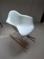 Schommelstoel, Eames, look-a-like, Huis en Inrichting, Stoelen, Ophalen, Gebruikt, Wit, Eén