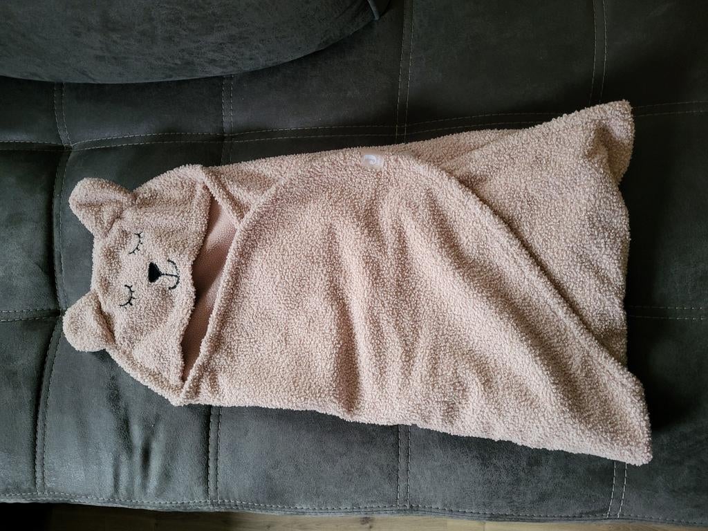 Jolein omslagdoek / deken met capuchon, Kinderen en Baby's, Overige merken, Overige typen, Ophalen of Verzenden, Zo goed als nieuw