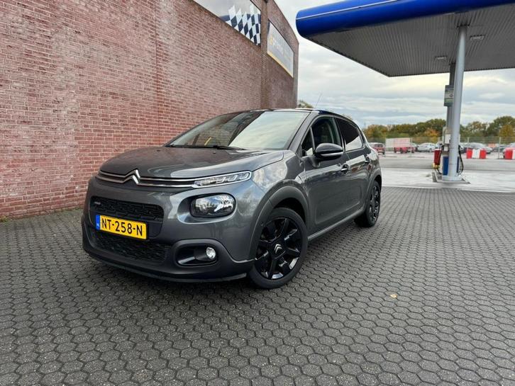 Citroën C3 AUTOMAAT 1.2 Puretech 110pk S&S 2017 Grijs, Auto's, Citroën, Particulier, C3, ABS, Achteruitrijcamera, Airbags, Airconditioning
