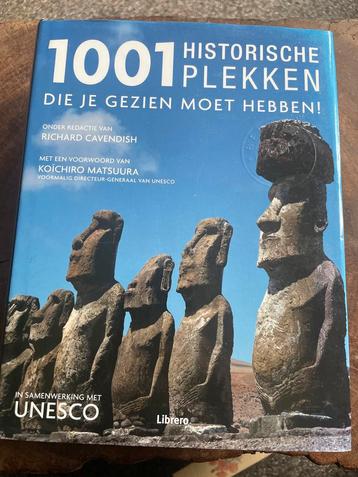1001 Historische Plekken Reisgids beschikbaar voor biedingen