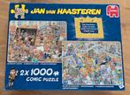 Puzzels Rembrands atalier & Rariteitenkabinet, 2x1000 stukje, Ophalen, Meer dan 1500 stukjes, Gebruikt