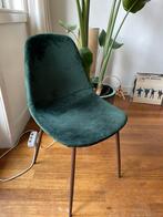 Suede stoel, Huis en Inrichting, Stoelen, Ophalen, Zo goed als nieuw, Bruin, Eén