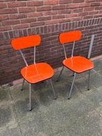 Vintage stoelen, Huis en Inrichting, Stoelen, Ophalen of Verzenden, Zo goed als nieuw, Twee