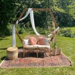 Hexagon backdrop set, bruiloft decoratie, trouwbankje, boho, Hobby en Vrije tijd, Ophalen, Geboorte of Huwelijk