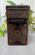 art deco koffie blik 1935, Ophalen of Verzenden, Gebruikt, Koffie