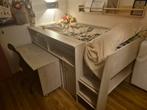 Halfhoogslaper bed en kledingkast Levi Leenbakker, Kinderen en Baby's, Kinderkamer | Stapelbedden en Hoogslapers, Ophalen, Gebruikt