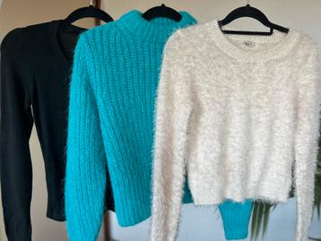 Set van 3 truien / alpaca , wol beschikbaar voor biedingen