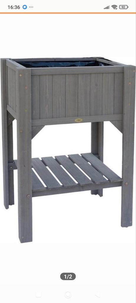 Habau Verhoogde Plantenbak - Nieuw in Doos, Tuin en Terras, Kweekspullen, Nieuw, Kweekbak, Ophalen