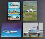 4 Lufthansa ansichtkaarten (LU58), Ophalen of Verzenden, Gebruikt, Kaart, Foto of Prent