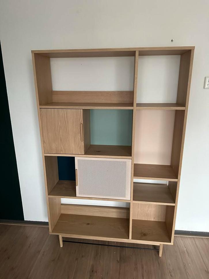 Maisons du Monde "WORKSHOP" Boekenkast – 2 deuren, Huis en Inrichting, Kasten | Wandmeubels, Zo goed als nieuw, 150 tot 200 cm