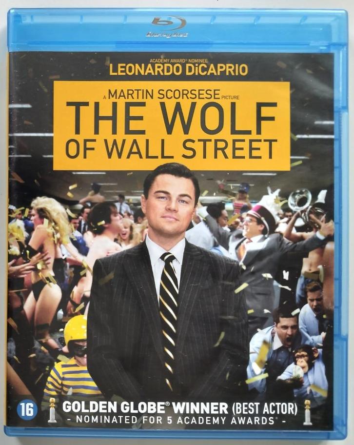 The Wolf of Wall Street [2013], Cd's en Dvd's, Blu-ray, Zo goed als nieuw, Drama, Ophalen of Verzenden