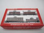 Fleischmann H0 - 95 5804 - Set goederenwagens 1945-1949 DR, Gebruikt, Gelijkstroom, Fleischmann, Wagon