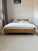 Prachtig eiken swiss sense bed 160x200, Huis en Inrichting, Slaapkamer | Bedden, Tweepersoons, Ophalen of Verzenden, Zo goed als nieuw