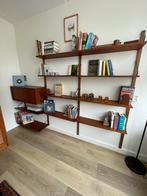 Deens design modulair vintage wandsysteem naar Poul Cadovius, Ophalen, Zo goed als nieuw, 25 tot 50 cm, Minder dan 100 cm