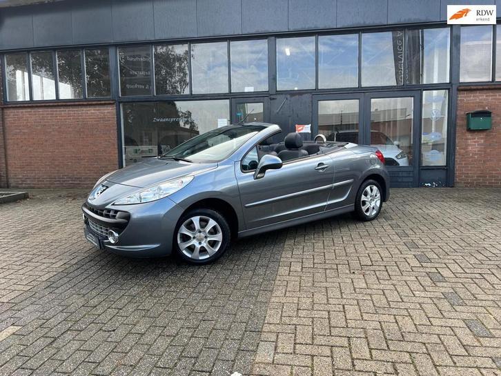 Peugeot 207 CC 1.6 VTi, Hardtop, Airco, Leder, Auto's, Peugeot, Bedrijf, Te koop, ABS, Airbags, Airconditioning, Boordcomputer