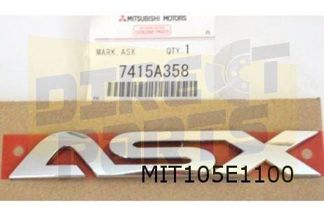 Mitsubishi ASX embleem tekst ''ASX'' achterzijde  Origineel!, Auto-onderdelen, Carrosserie en Plaatwerk, Mitsubishi, Nieuw, Verzenden