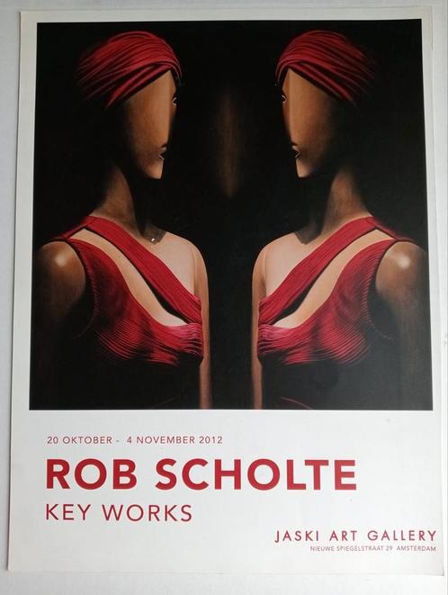 Rob Scholte - Key Works Affiche, Jaski Art Gallery 2012, Antiek en Kunst, Kunst | Overige Kunst, Ophalen of Verzenden
