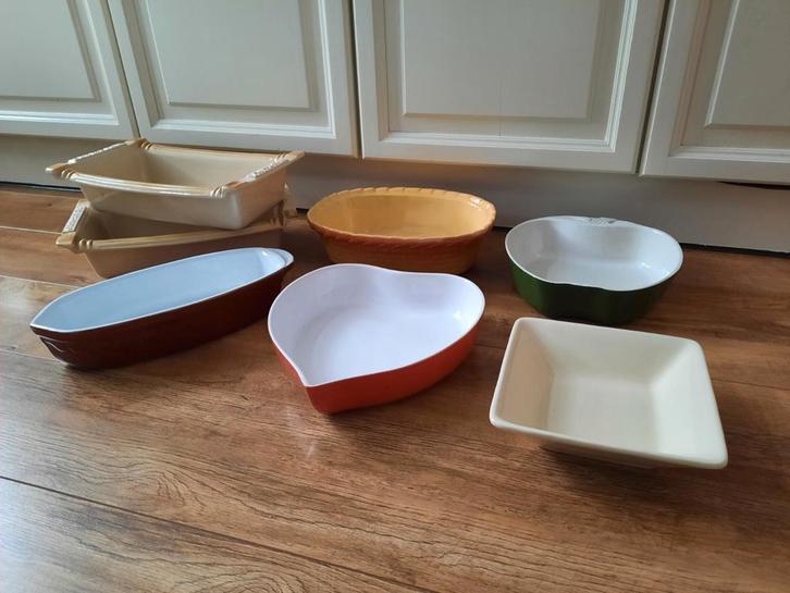 Diverse schalen, Huis en Inrichting, Keuken | Servies, Schaal of Schalen, Overige stijlen, Aardewerk, Ophalen of Verzenden