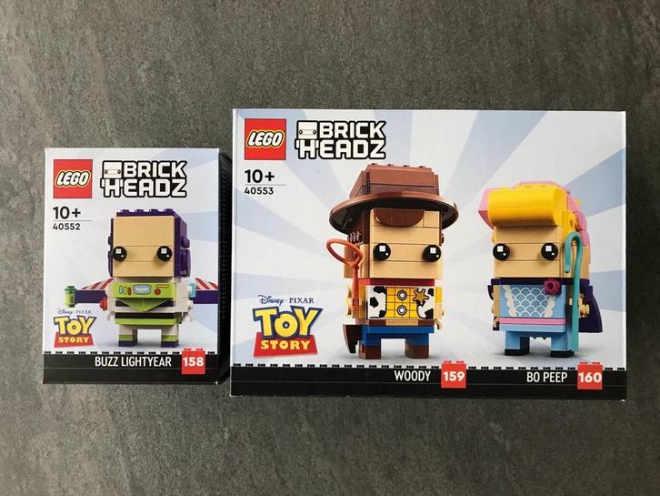 Lego Brickheadz 40552 & 40553 Toy Story Bundel *SEALED*, Kinderen en Baby's, Speelgoed | Duplo en Lego, Nieuw, Lego, Complete set