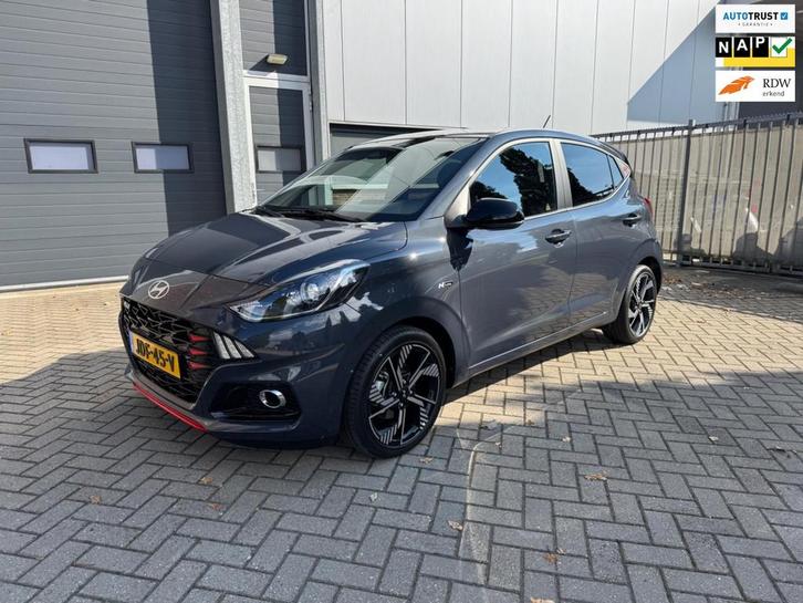 Hyundai I10 1.0 T-GDI N Line 5-zits 90PK LED, Navi, Camera,, Auto's, Hyundai, Te koop, i10, ABS, Achteruitrijcamera, Airbags, Airconditioning