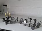 Tin miniaturen,  16 stuks, Antiek en Kunst, Antiek | Tin, Ophalen