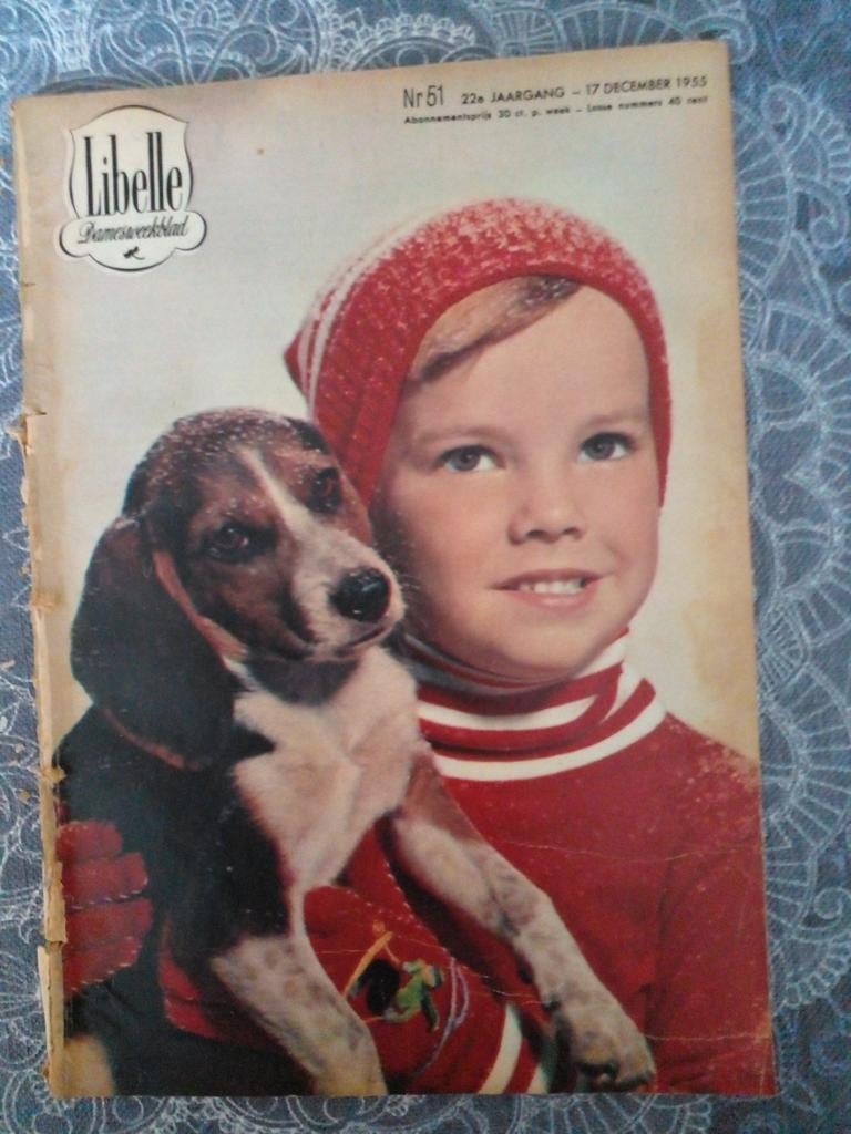 Libelle 1955 - Vintage Damesblad, Boeken, Ophalen of Verzenden, Gelezen, Damesbladen