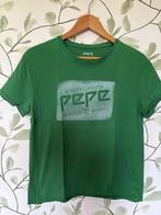 Pepe jeans groen t-shirt small 36, Ophalen of Verzenden, Zo goed als nieuw, Korte mouw, Maat 36 (S)