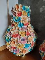 Des Pots bloemetjes vaas 50cm, Ophalen, Zo goed als nieuw, Aardewerk of Porselein, Minder dan 50 cm
