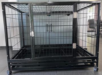 Stevige honden bench 124 x 84 x 95 cm beschikbaar voor biedingen