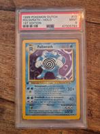 PSA 9 Poliwrath Holo - 1999 Dutch 1st Edition, Ophalen of Verzenden