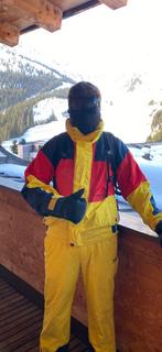 Vintage Tenson Ski Pak XL - Broek en Jas met Recco, Kleding | Heren, Wintersportkleding, Ophalen of Verzenden, Gedragen, Maat 56/58 (XL)