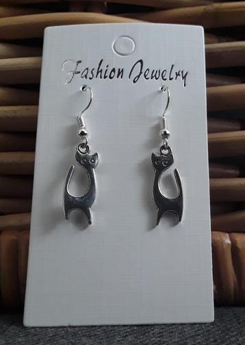 Oorbellen poes - kat - kater  beschikbaar voor biedingen