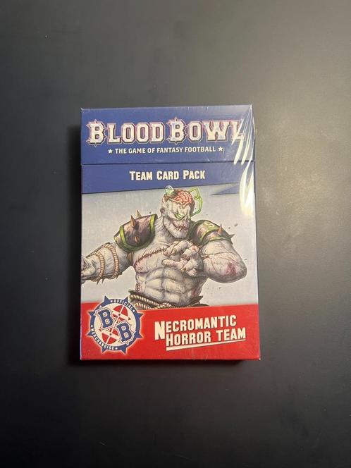Warhammer - Blood Bowl - Team card pack - Necromantic Horror, Hobby en Vrije tijd, Wargaming, Nieuw, Figuurtje(s), Ophalen of Verzenden