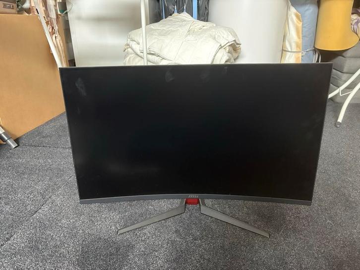 Msi gaming monitor optix ag32c, Computers en Software, Monitoren, Gebruikt, 151 t/m 200 Hz, DisplayPort, HDMI, USB-C, Gaming, Ultrawide