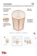 Bijna Nieuw Mesh-voering Stokke Sleepi WIEG, Ophalen of Verzenden, Zo goed als nieuw, Wieg
