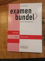 Examenbundel Wiskunde B VWO 2019/2020, Ophalen, VWO, Zo goed als nieuw, Wiskunde B