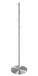 Rizz design kapstok Pine | vrijstaand | 173x42x42cm | Rvs, Ophalen, Gebruikt, Metaal, Staande kapstok