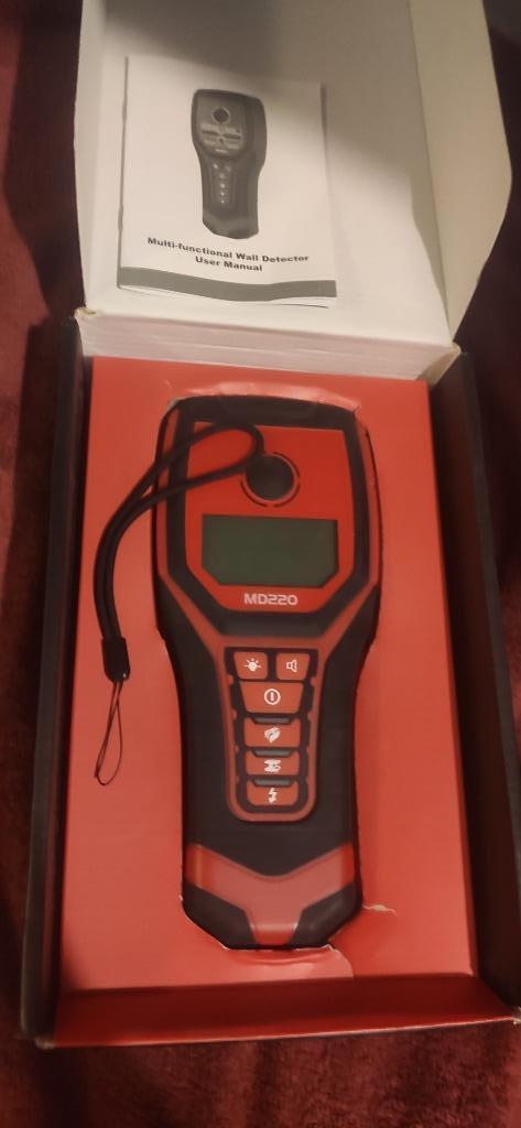 Multifunctionele wandscanner MD220, Doe-het-zelf en Verbouw, Gereedschap | Handgereedschap, Nieuw, Ophalen of Verzenden