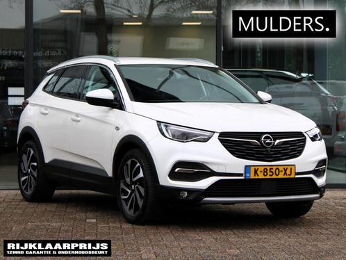 Opel Grandland X 1.6 Turbo Ultimate Automaat | Navi / Leder, Auto's, Opel, Te koop, Grandland X, 360° camera, ABS, Airbags, Airconditioning