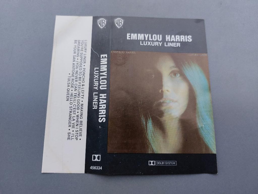 EMMYLOU HARRIS - LUXURY LINER (MC), 1 bandje, Ophalen of Verzenden, Zo goed als nieuw, Origineel