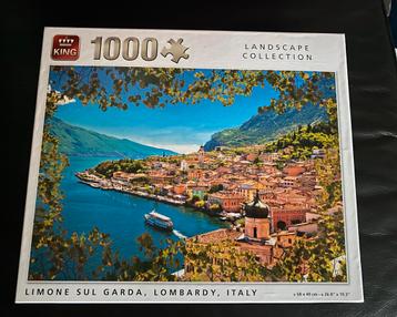 Ontzettend mooi Puzzel Limone sul Garda Lombardy Italy 1000 beschikbaar voor biedingen
