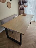 Trendhopper Eettafel Massief Hout, Goede Staat!, Huis en Inrichting, Tafels | Eettafels, Ophalen, 100 tot 150 cm, 200 cm of meer
