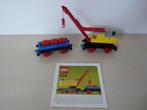 Lego: 134 wagons, Mobiele Kraan wagon, treinwagon,12v, 4,5v, Complete set, Gebruikt, Ophalen of Verzenden, Lego