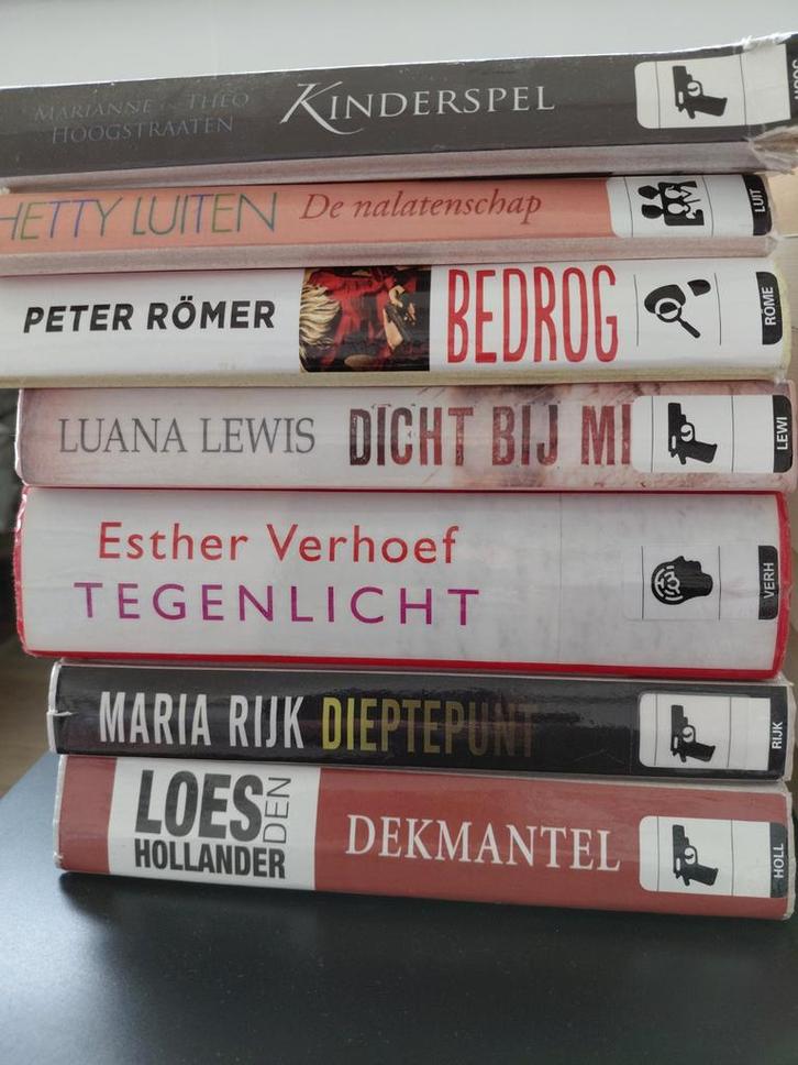 Verschillende Thrillers, Boeken, Thrillers, Gelezen, Nederland, Ophalen of Verzenden
