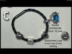 Kinder armbandje Leer Pandora, Ophalen of Verzenden, Nieuw, Staal