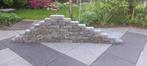 100 stuks Waalformaat  stenen grijs GRATIS, Tuin en Terras, Bielzen en Borders, Minder dan 100 cm, Minder dan 25 cm, Beton, Gebruikt