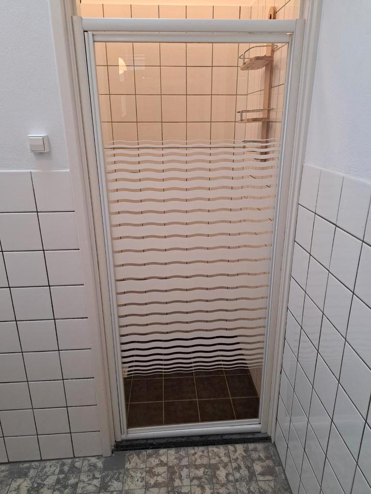 Douchedeur douchecabine gehard glas, Doe-het-zelf en Verbouw, Sanitair, Douche, Glas, Ophalen