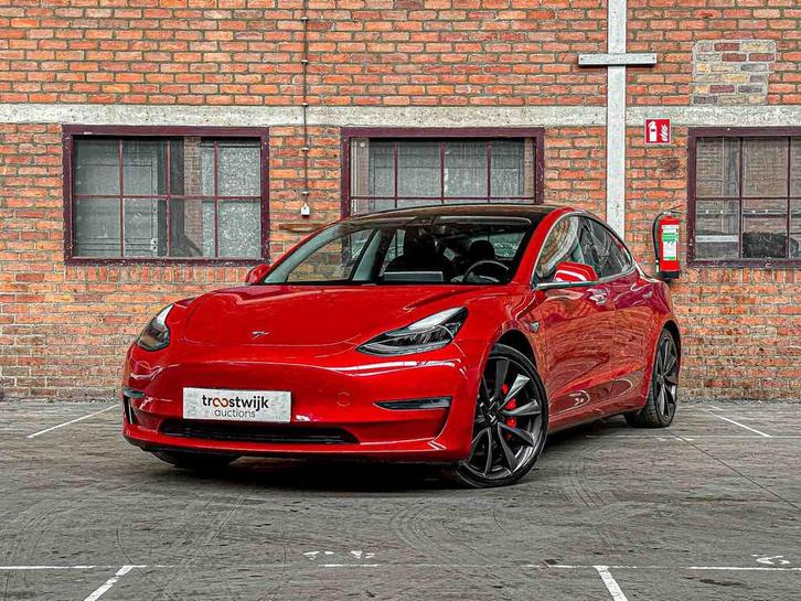 Tesla Model 3 Performance AWD 75 kWh 462pk 2019 (Origineel-N, Auto's, Tesla, Bedrijf, Model 3, Overige brandstoffen, Sedan, Automaat